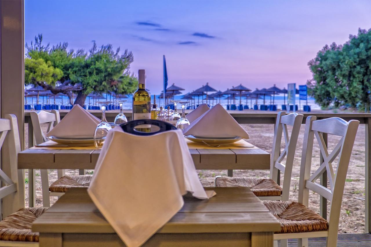 Lagomandra Beach Hotel Exterior foto