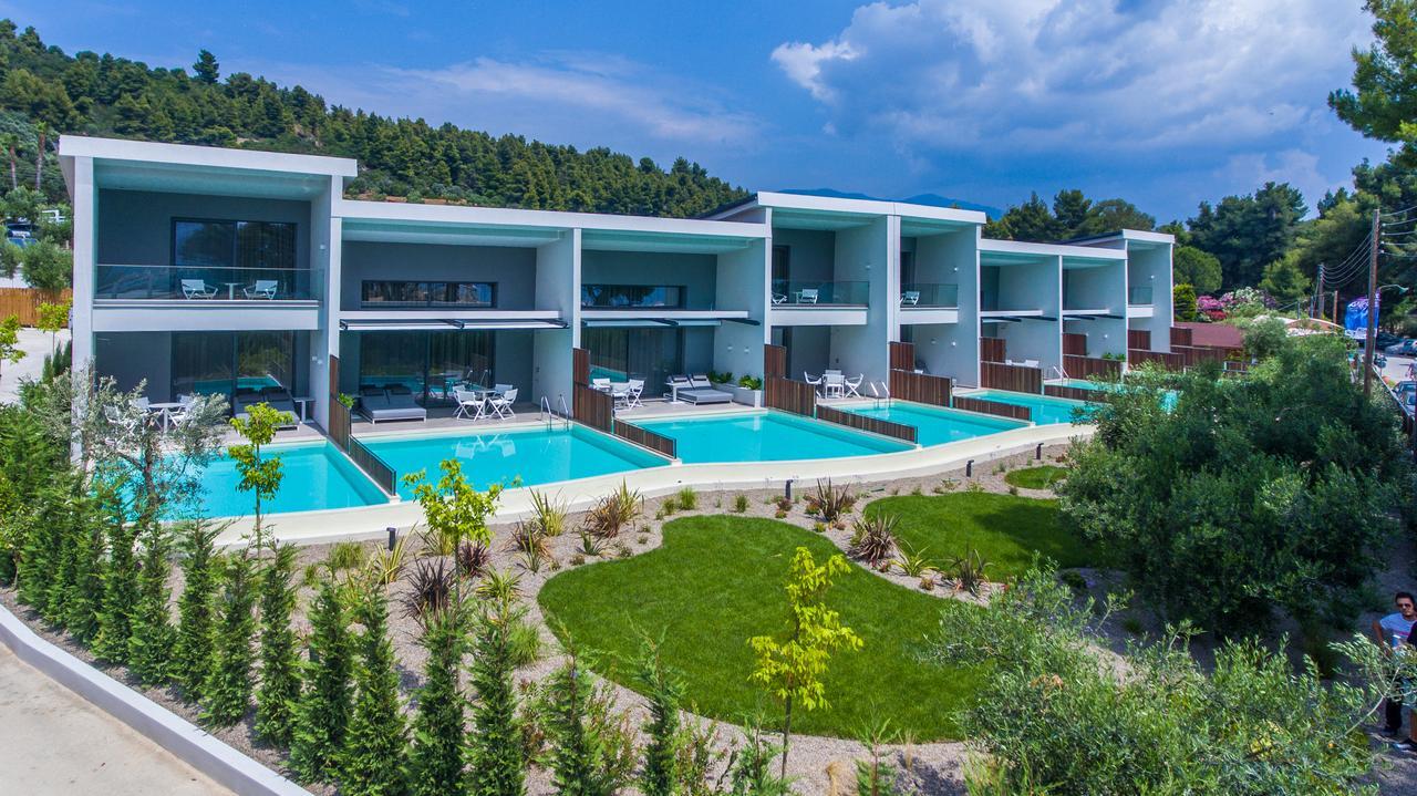 Lagomandra Beach Hotel Exterior foto